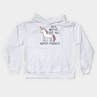 SUPERMODEL UNICORN Kids Hoodie